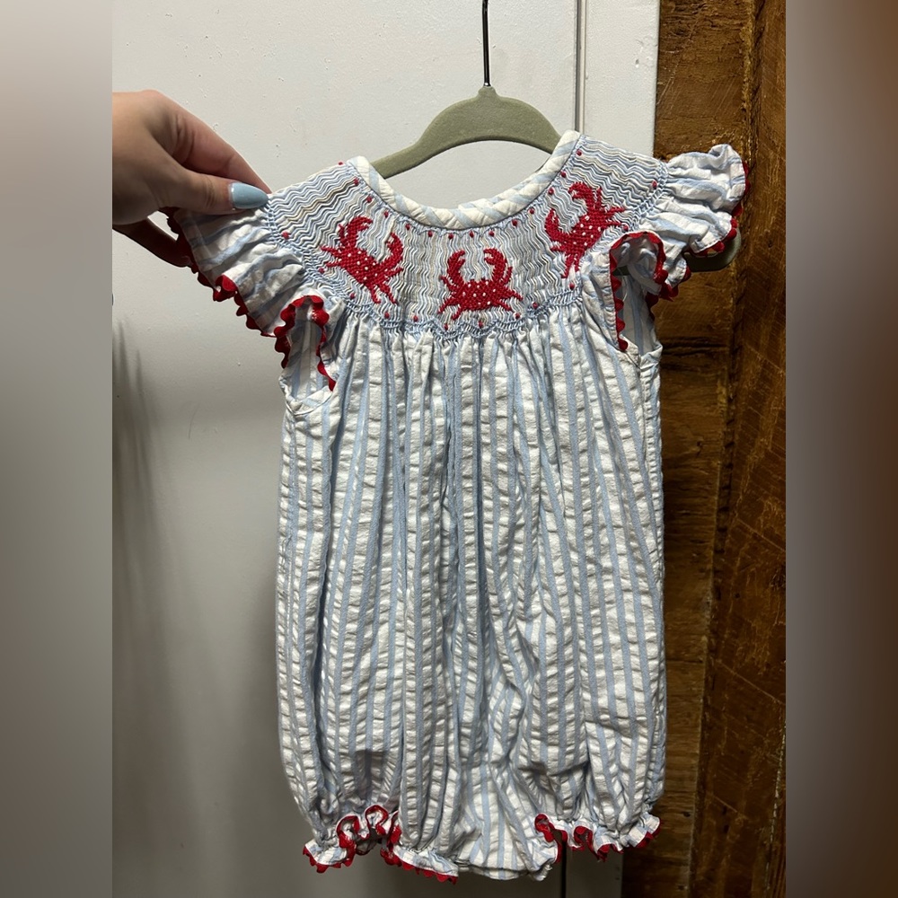 Toddler Crab Romper
